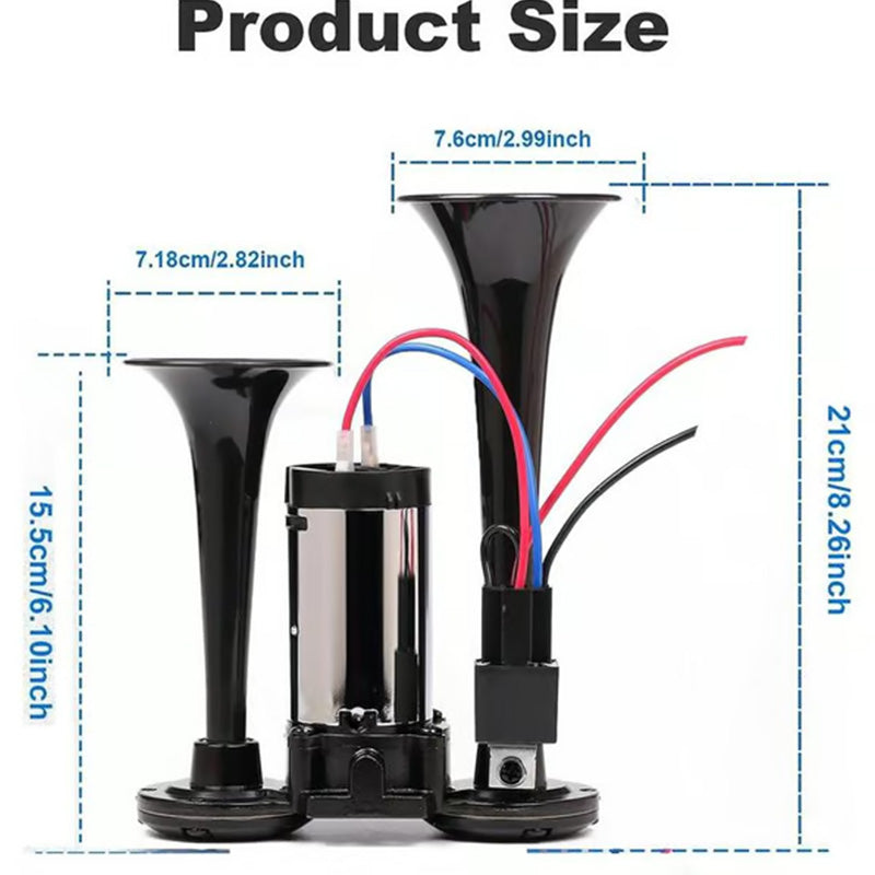 Bocina de aire comprimido para camiones