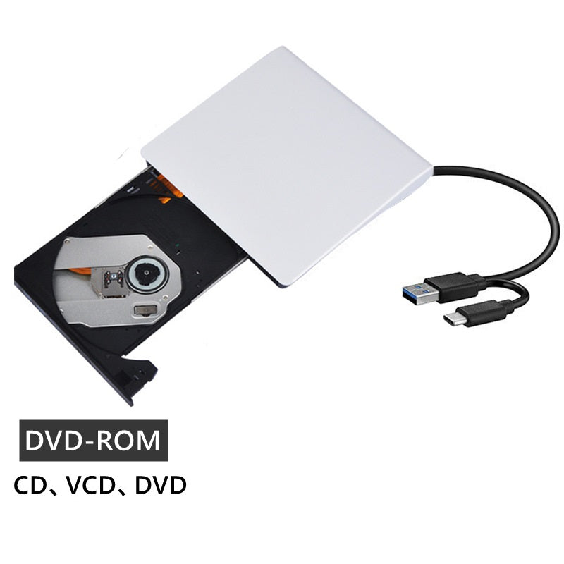 📢📢¡50% de descuento! 💿💻 Lector de CD/DVD Externo – Plug & Play, Portátil y Compatible con Mac/Windows