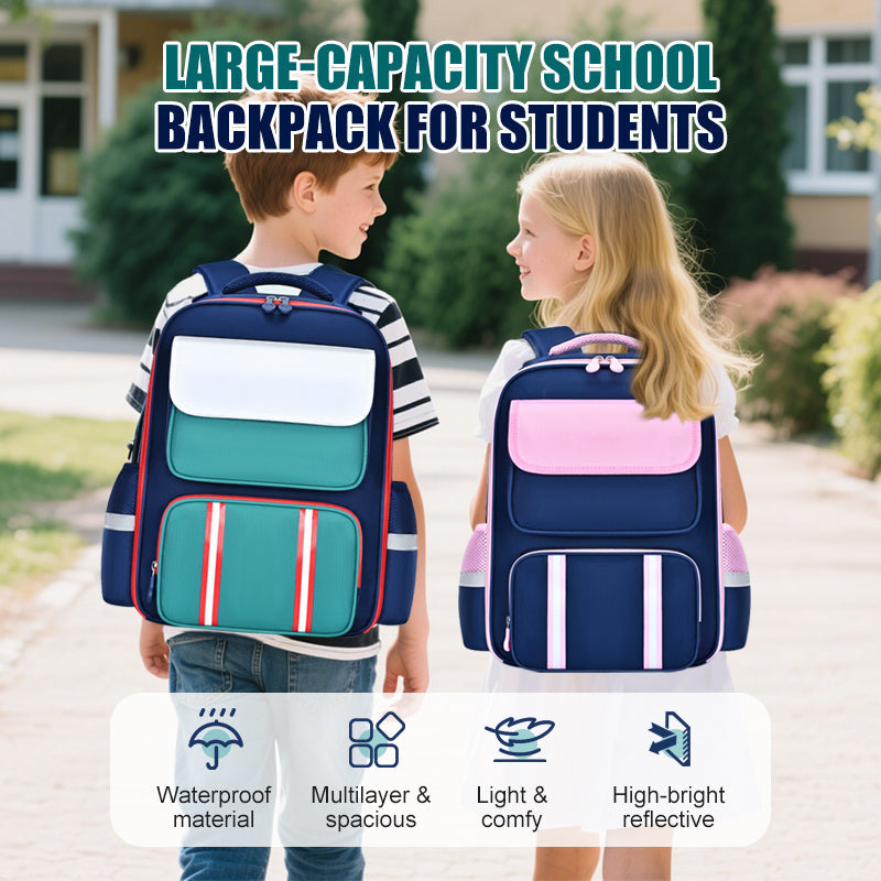 ⏰ 50 % DE DESCUENTO ⏰ Mochila escolar de gran capacidad para estudiantes