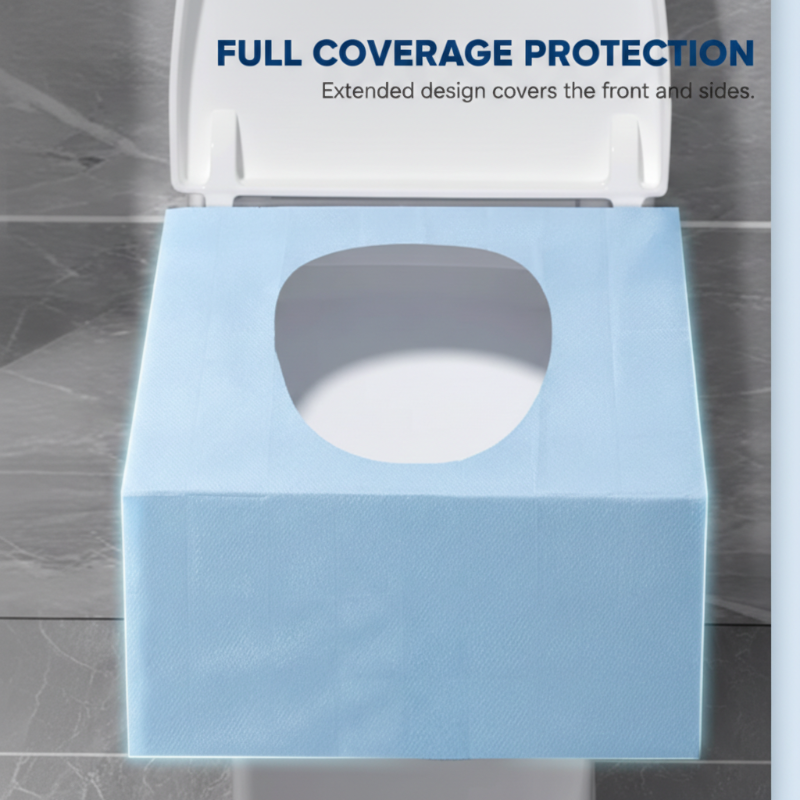 ⏳50% DESCUENTO POR TIEMPO LIMITADO⏰Paquete de fundas desechables impermeables para asiento de inodoro🚽✨