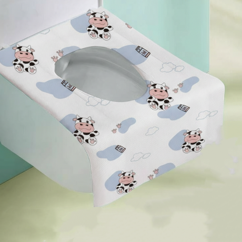 ⏳50% DESCUENTO POR TIEMPO LIMITADO⏰Paquete de fundas desechables impermeables para asiento de inodoro🚽✨