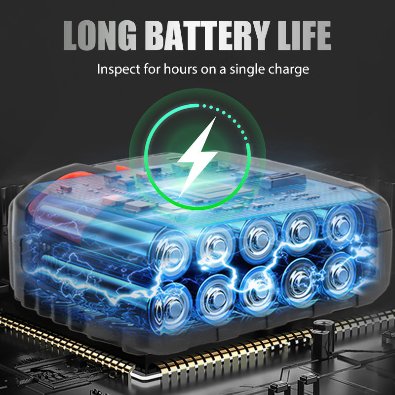 Linterna LED recargable P50 con zoom ajustabl