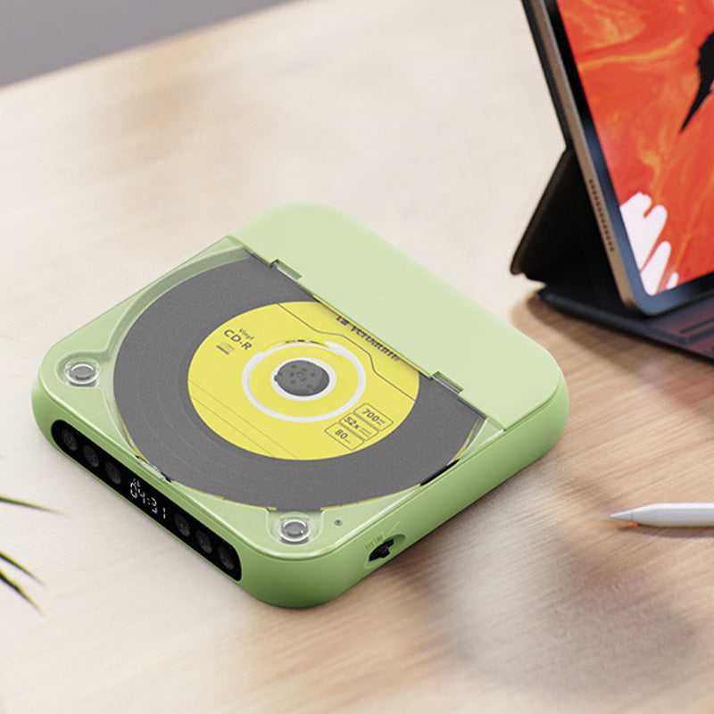 📢📢¡50% DE DESCUENTO!!!⏰ENVÍO GRATIS⏰Reproductor de CD Bluetooth Portátil