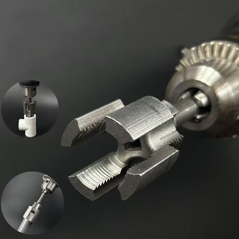 🔥Herramienta integrada para roscar tuberías internas y externas