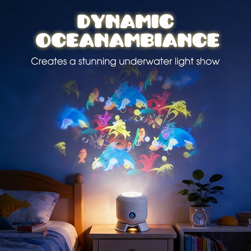 🥳Gran venta 2026💞⚡ Proyector de luz LED giratorio dinámico🌙✨Perfecto para el dormitorio o la sala de estar.