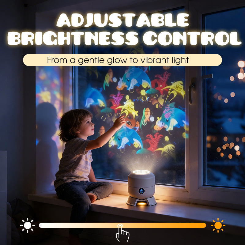 🥳Gran venta 2026💞⚡ Proyector de luz LED giratorio dinámico🌙✨Perfecto para el dormitorio o la sala de estar.
