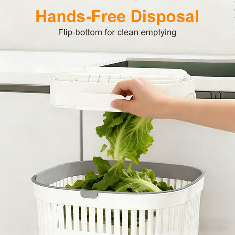 🥦¡50% DE DESCUENTO!🍅Cesta Escurridora Plegable para Fregadero con Colgador para Grifo