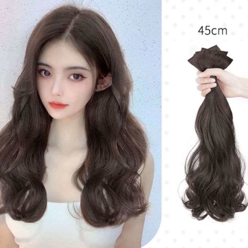 ✨50% DESCUENTO✨ Extensiones de pelo voluminoso instantáneo | Solución para cabello fino, escaso y plano, consigue un rostro más pequeño al instante