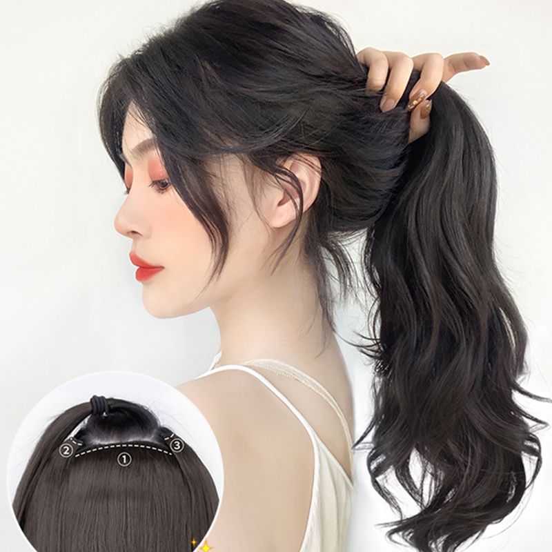 ✨50% DESCUENTO✨ Extensiones de pelo voluminoso instantáneo | Solución para cabello fino, escaso y plano, consigue un rostro más pequeño al instante