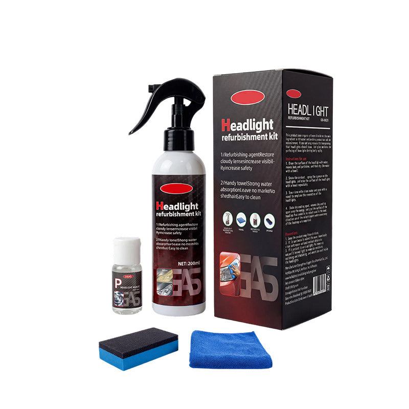 Kit Restaurador Profesional de Faros para Auto
