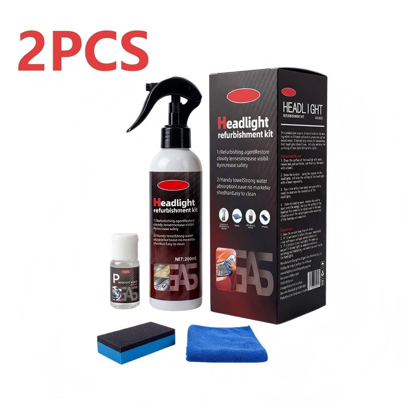 Kit Restaurador Profesional de Faros para Auto