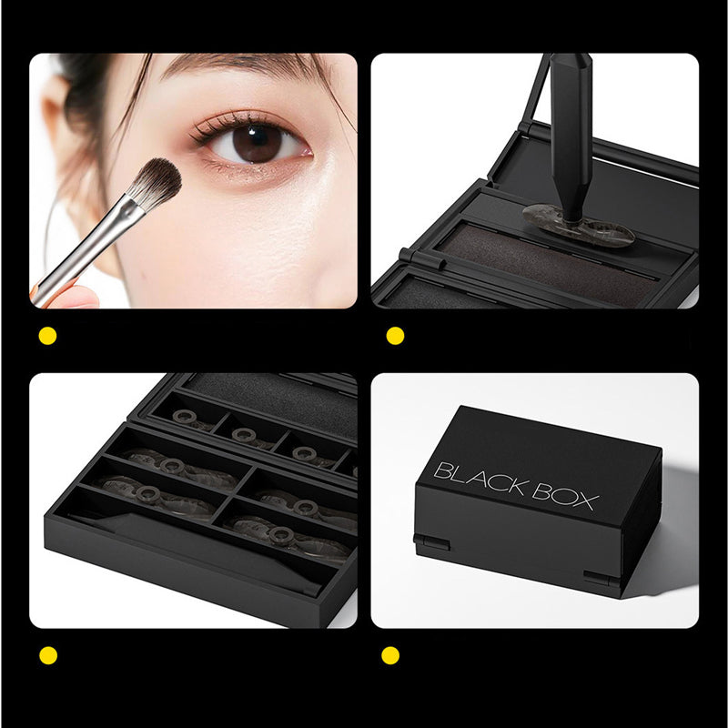 Kit delineador de ojos y sello para pestañas inferiores 3 en 1