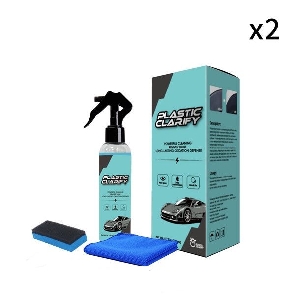 🔥🔥Spray Restaurador de Plástico para Coche Multiusos y Eficiente
