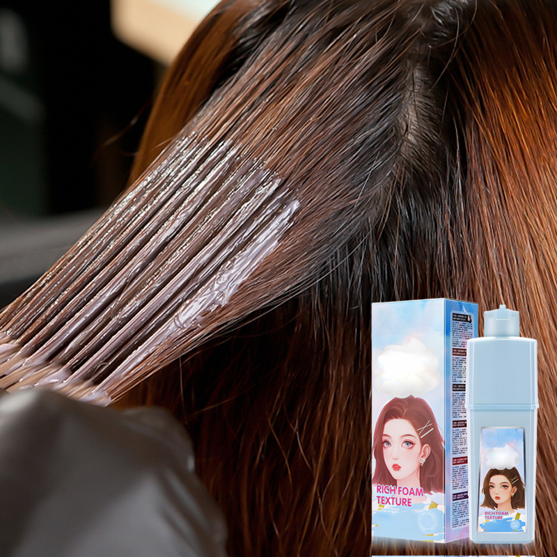 Tinte para el pelo en espuma, práctico y de larga duración