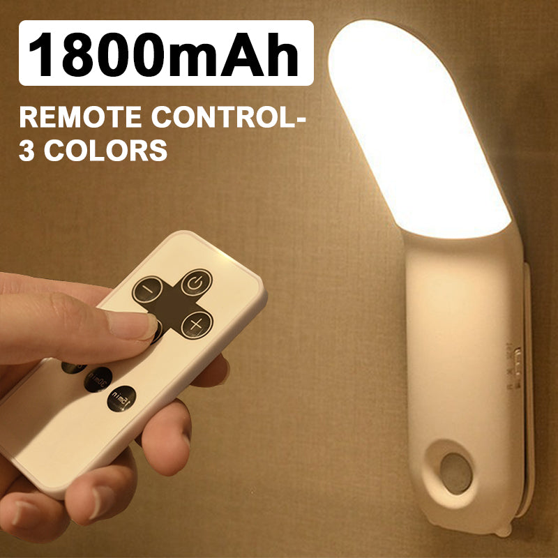 Luz nocturna LED magnética ajustable de 3 colores