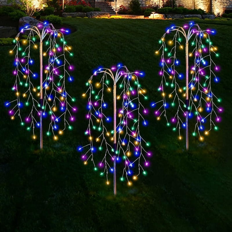 💐¡50% de descuento! Luces solares de jardín – Resplandor cálido y acogedor para patio ✨🏠 【Oferta limitada】