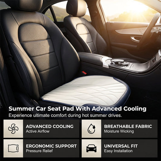 ⏰🔥 ¡50% DE DESCUENTO POR TIEMPO LIMITADO! 🚗💺 Cojín de Coche con Función de Refrigeración – Mantén tu Asiento Fresco y Cómodo Todo el Verano ❄️🌞