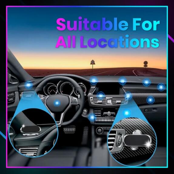 ⏳50% DESCUENTO POR TIEMPO LIMITADO⏰Soporte magnético flexible ultra resistente para móvil de coche🚗📱