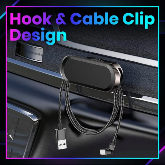 ⏳50% DESCUENTO POR TIEMPO LIMITADO⏰Soporte magnético flexible ultra resistente para móvil de coche🚗📱