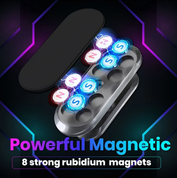 ⏳50% DESCUENTO POR TIEMPO LIMITADO⏰Soporte magnético flexible ultra resistente para móvil de coche🚗📱