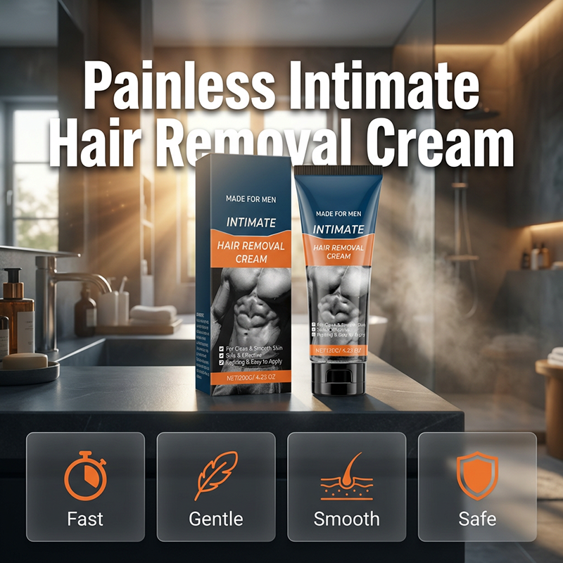 Crema depilatoria íntima para hombres