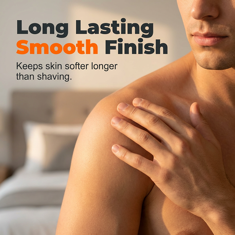 Crema depilatoria íntima para hombres