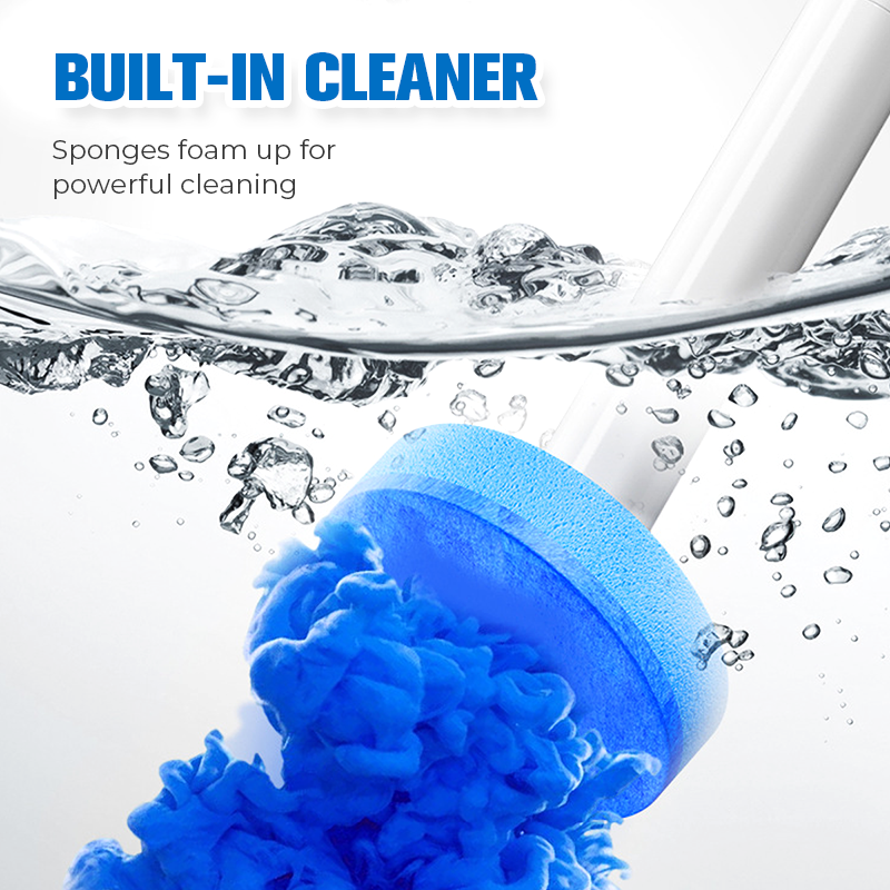 🚽 Kit de Limpieza para Inodoro con Cepillo Desechable Sin Contacto 💦