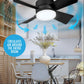 🔥Rebajas: 62% de descuento🎁 Ventilador de techo y lámpara 2 en 1 portátil con mando a distancia