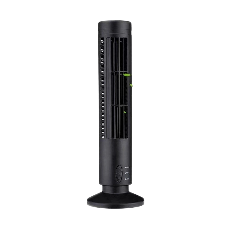 🌀 Ventilador torre USB portátil con 3 velocidades: compacto, potente y versátil, ideal para oficina, dormitorio y viajes