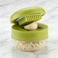 Picadora y prensadora de ajo mini con recipiente