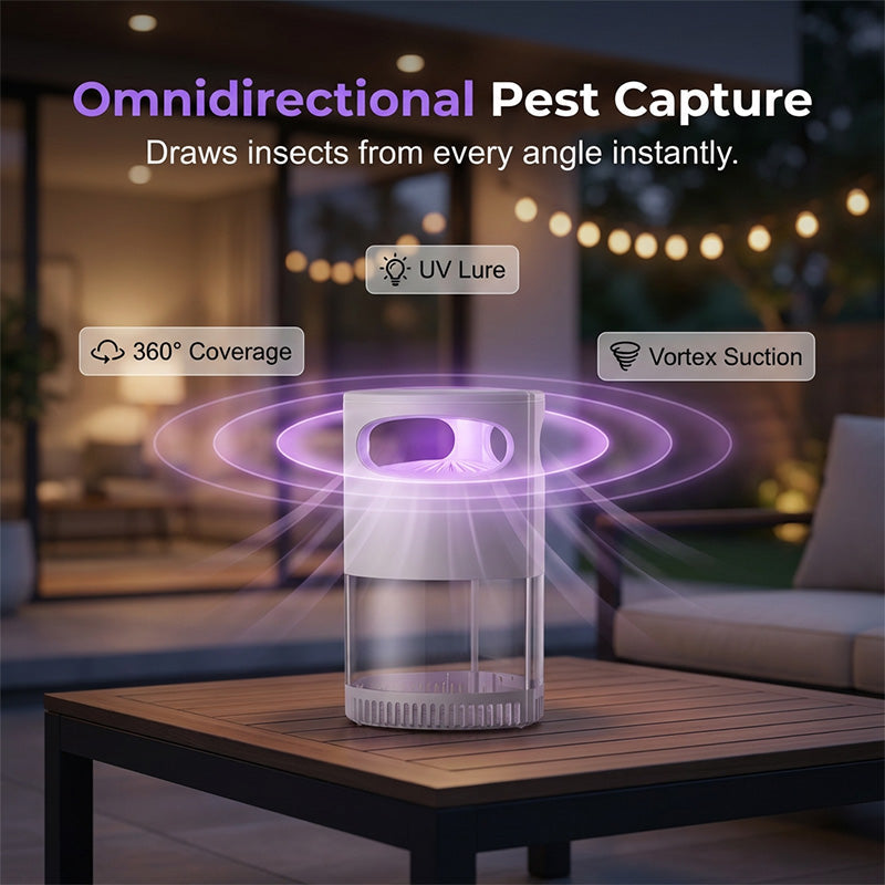 🦟 ¡50% de descuento! Lámpara UV antimosquitos: silenciosa, USB, sin químicos. ¡Más de 50.000 unidades vendidas! 🔇🌙