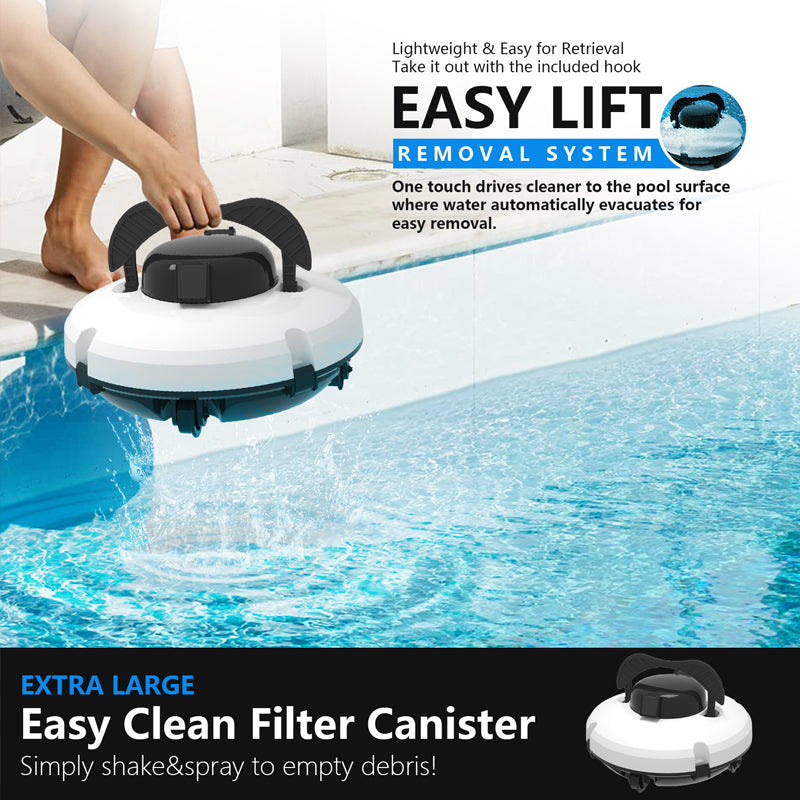 ⏰🔥¡50% DE DESCUENTO! 🤖 Robot limpiador de piscinas – inalámbrico, potente, inteligente y limpieza sin esfuerzo 🌊✨