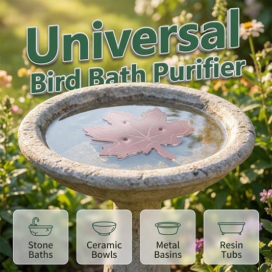 🔥OFERTA ESPECIAL 50% DE DESCUENTO🍁Purificador para Baño de Aves Ajuste Universal