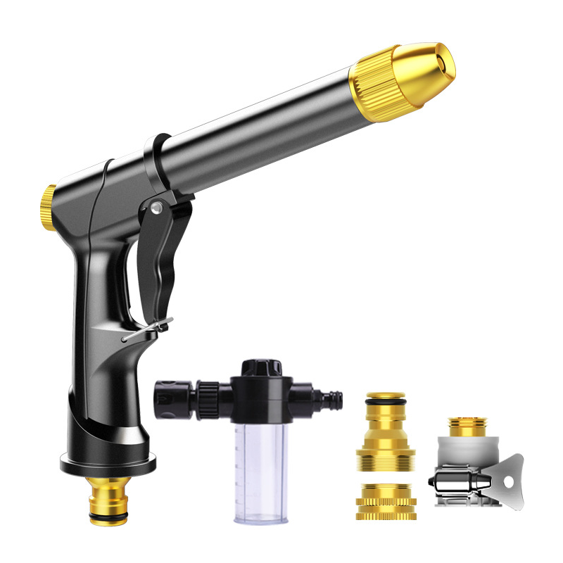 📢📢¡50% DE DESCUENTO! ⏰ Kit de pistola de agua de alta presión para lavado de coches 🚗💦