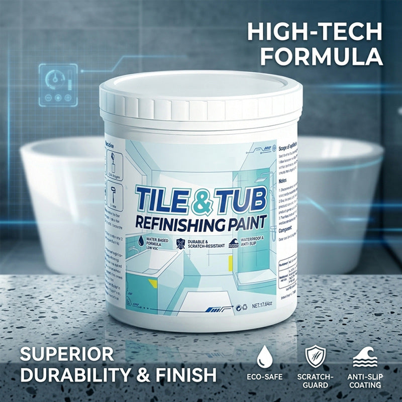 Kit Premium de Pintura Renovadora para Azulejos y Bañeras