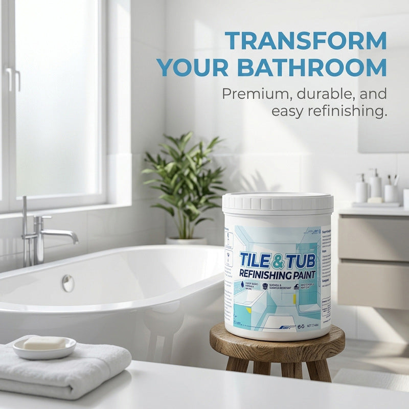 Kit Premium de Pintura Renovadora para Azulejos y Bañeras