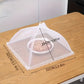 Protector de alimentos plegable de malla