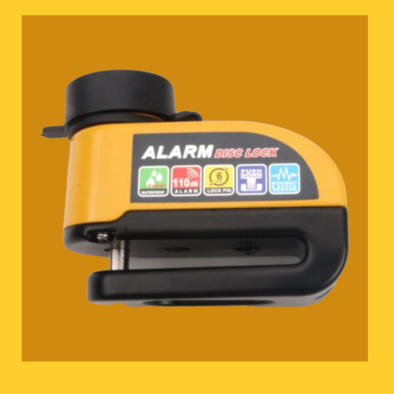 📢📢 ¡50% DE DESCUENTO! ⏰ Candado de freno de disco resistente al agua y alta resistencia con sistema de alarma