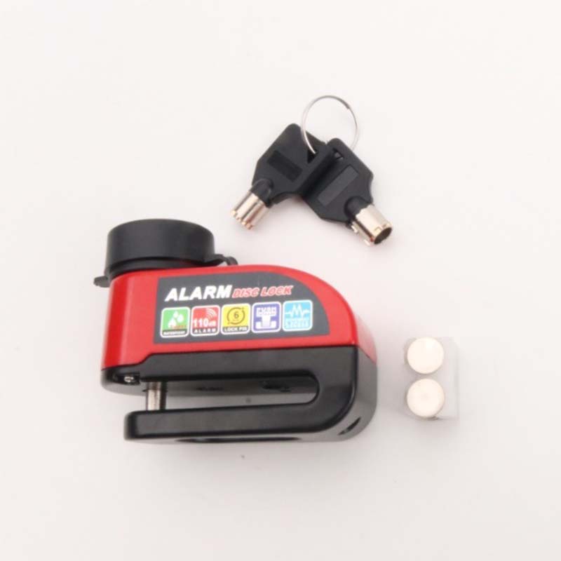 📢📢 ¡50% DE DESCUENTO! ⏰ Candado de freno de disco resistente al agua y alta resistencia con sistema de alarma