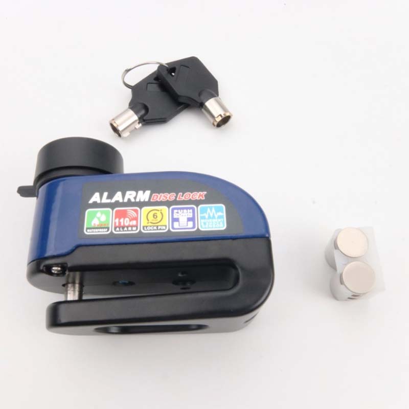 📢📢 ¡50% DE DESCUENTO! ⏰ Candado de freno de disco resistente al agua y alta resistencia con sistema de alarma