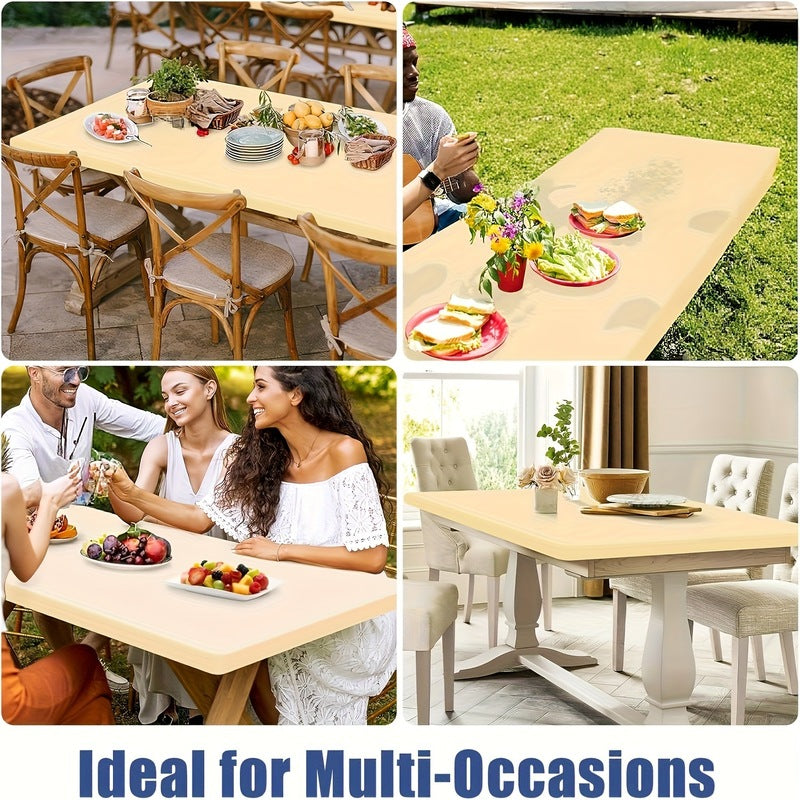 Mantel de Spandex Ajustable para Mesa Rectangular o Cuadrada