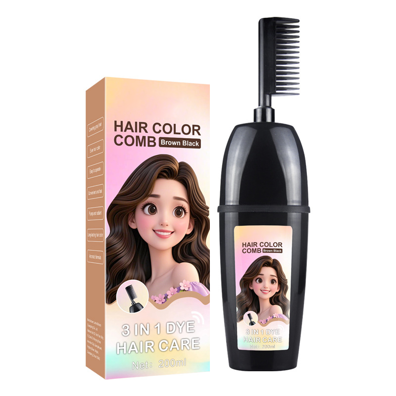 Peine para teñir el pelo 3 en 1