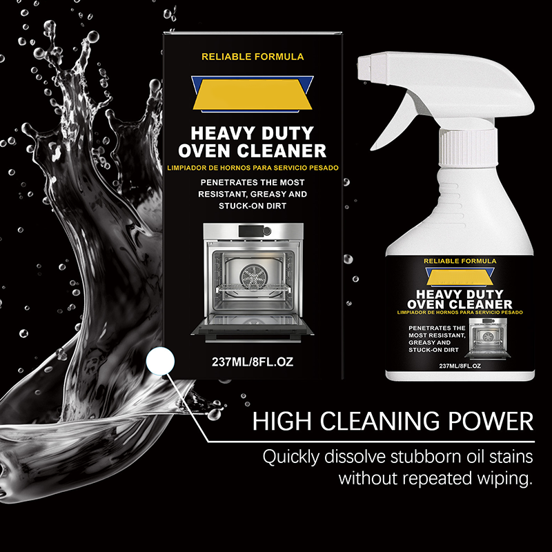 🔥🧴 Spray Alta Potencia para Hornos – Disuelve Grasa Quemada y Costras al Instante, Sin Raspar ni Frotar ⚡✨