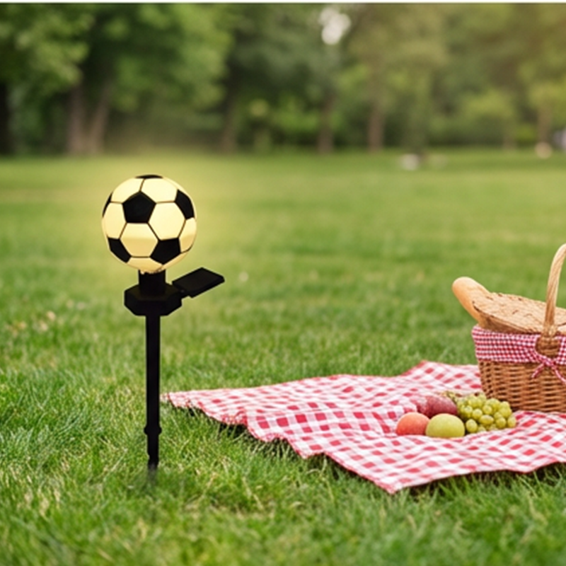 🌞 Divertida lámpara solar deportiva para jardín: ilumina tu espacio exterior ✨