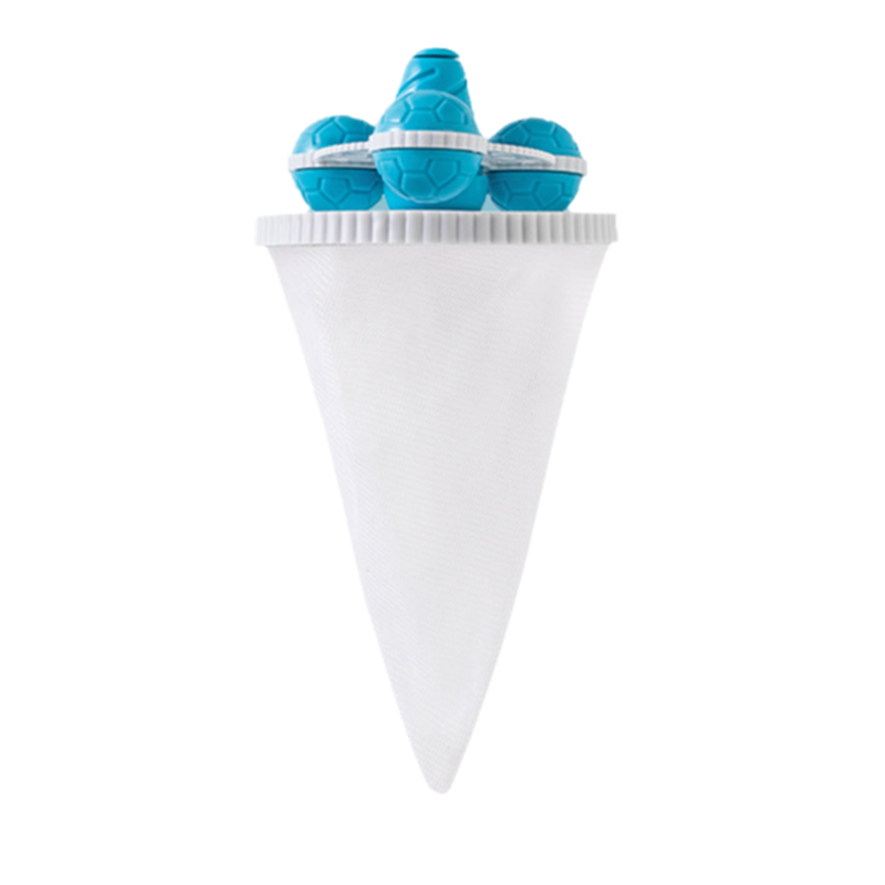 Bola flotante para la lavadora mejorada con bolsa filtrante para eliminar el pelo