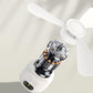 Ventilador de techo recargable con luz LED