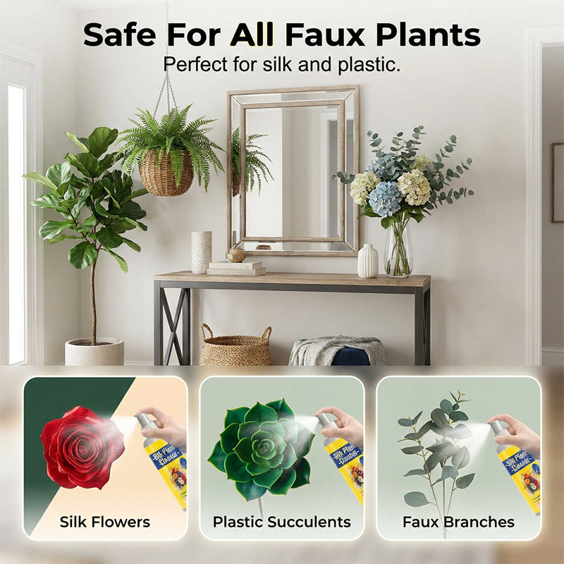 Limpiador para plantas y flores artificiales