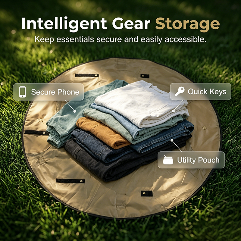 🧺✨ Bolso convertible para mantel de picnic 2 en 1 – Bolso de mano de viaje portátil de gran capacidad ✈️📦 | ¡50% de descuento ahora! 🔥