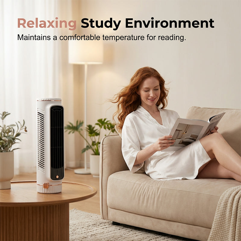 Ventilador de torre USB portátil con 3 velocidades