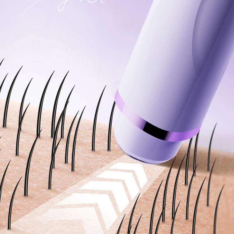 🪒 ¡50 % DE DESCUENTO! 💜 Recortadora eléctrica de vello corporal de doble cabezal: ¡resistente al agua, hipoalergénica y perfecta para pieles sensibles! 🚿✨